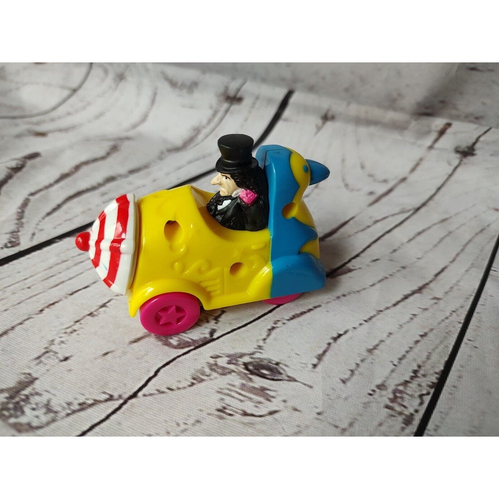 1991 Vintage McDonalds Happy Meal Toy: Batman Returns PENGUIN UMBRELLA ROADSTER